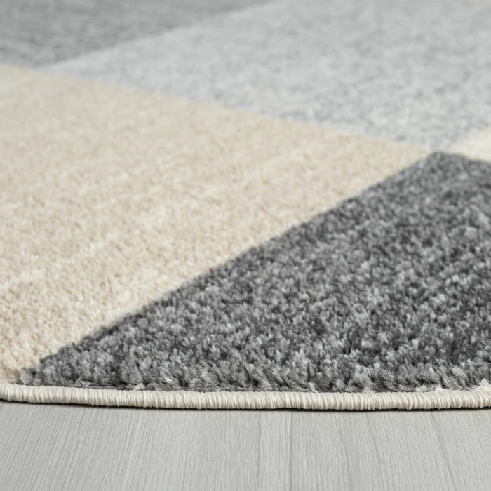 Rugs Town Beige DUNEC 6ft. Round Rug