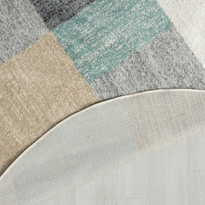 Rugs Town Beige DUNEC 6ft. Round Rug