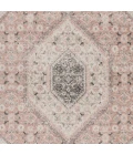 LR Home DUNE 81668 Salmon/ White 7'9" X 9'5 Rect. Rug