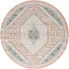 Rugs Town Pink DUNEC 6ft. Round Rug
