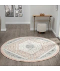 Rugs Town Dune Pink DUNEC 6ft. Round Rug
