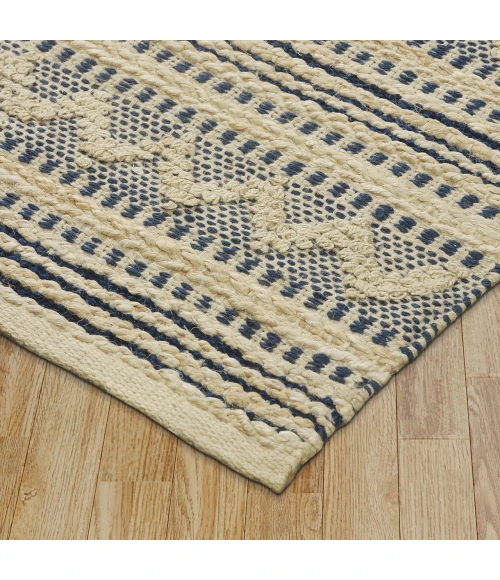 LR Home Earth Ivory EARTH 7ft.9in. x 9ft.9in. Rectangle Rug