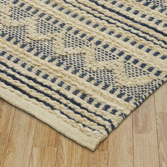 Rugs Town Ivory EARTH 7ft.9in. x 9ft.9in. Rectangle Rug