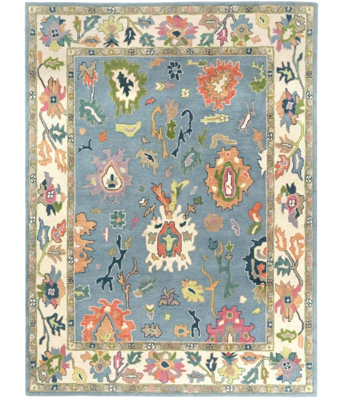 LR Home Elize Blue ELIZE 5ft.9in. x 8ft.9in. Rectangle Rug