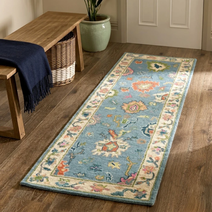 Rugs Town Blue Amara 2ft.6in. x 8ft. Rect. Rug