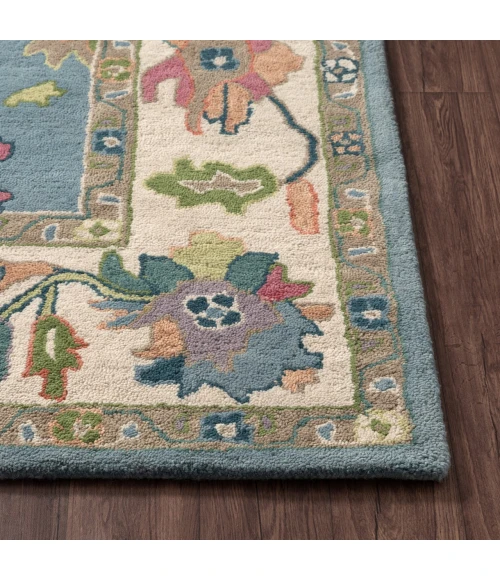 LR Home Elize Blue ELIZE 5ft.9in. x 8ft.9in. Rectangle Rug