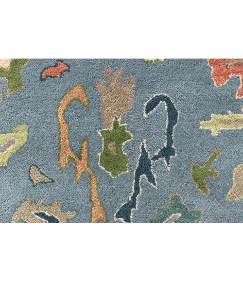 LR Home Elize Blue Amara 2ft.6in. x 8ft. Rect. Rug