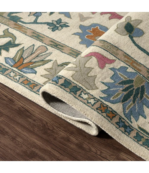 LR Home Elize Cream ELIZE 5ft.9in. x 8ft.9in. Rectangle Rug
