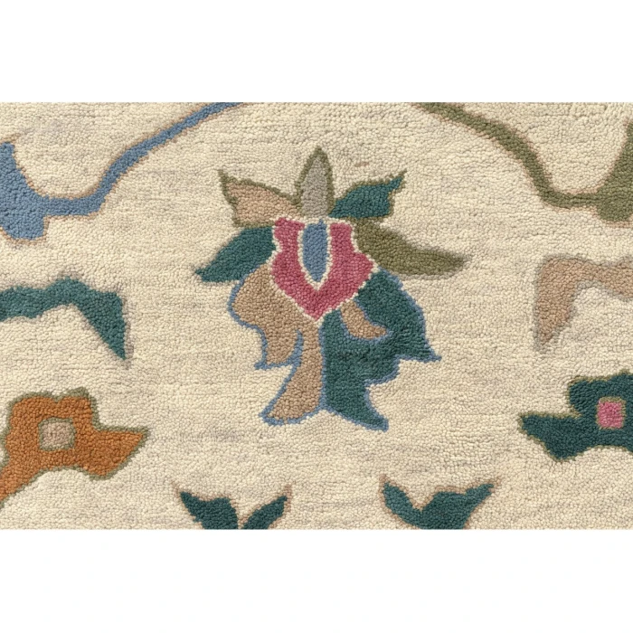 Rugs Town Cream ELIZE 5ft.9in. x 8ft.9in. Rectangle Rug