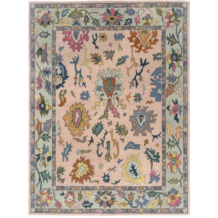 Rugs Town Pink ELIZE 5ft.9in. x 8ft.9in. Rectangle Rug