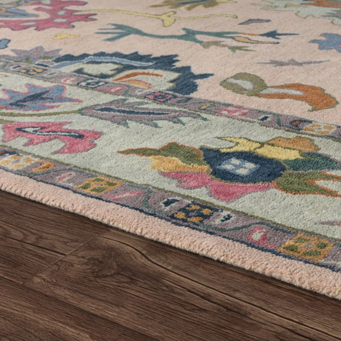 Rugs Town Pink ELIZE 5ft.9in. x 8ft.9in. Rectangle Rug