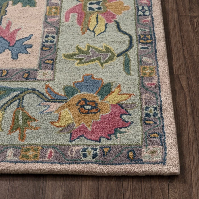 LR Home Elize Pink Amara 2ft.6in. x 8ft. Rect. Rug