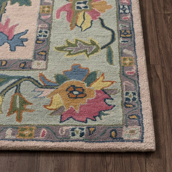 Rugs Town Pink ELIZE 5ft.9in. x 8ft.9in. Rectangle Rug