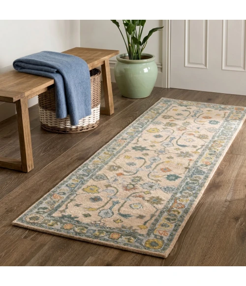 LR Home Elize Pink Oberon 2ft.6in. x 8ft. Rect. Rug