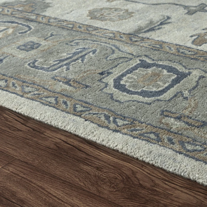 Rugs Town Blue ELIZE 5ft.9in. x 8ft.9in. Rectangle Rug