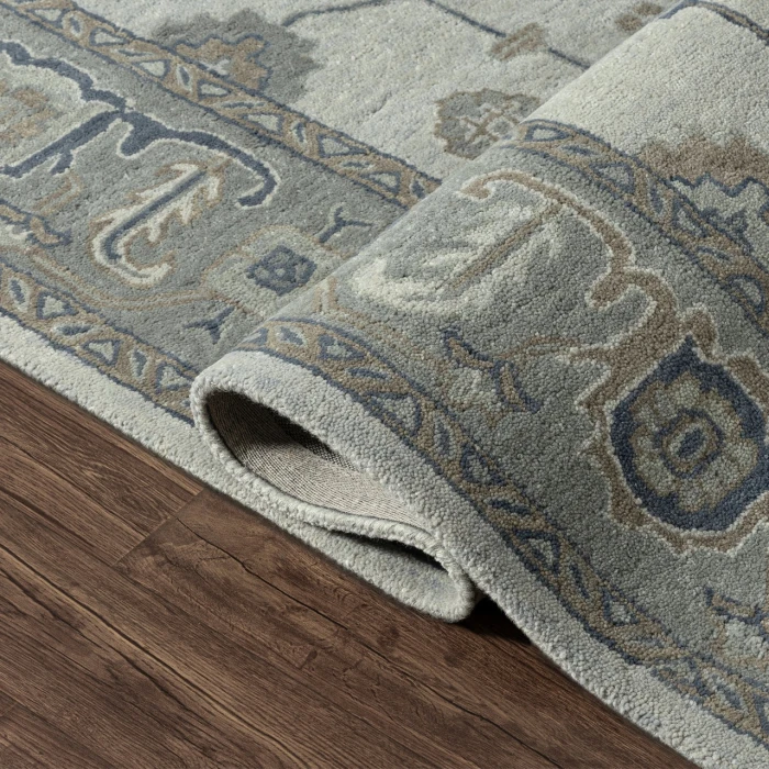 Rugs Town Blue ELIZE 5ft.9in. x 8ft.9in. Rectangle Rug