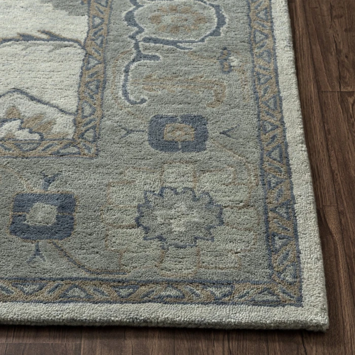 Rugs Town Blue ELIZE 5ft.9in. x 8ft.9in. Rectangle Rug