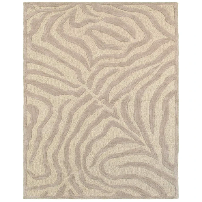 Rugs Town 2510 Taupe 7'9" X 9'9 Rect. Rug