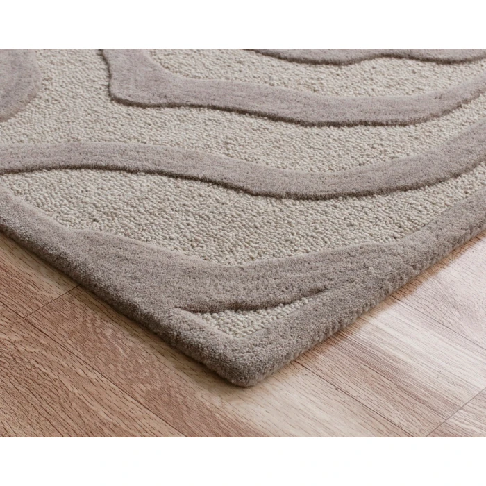 Rugs Town 2510 Taupe 7'9" X 9'9 Rect. Rug