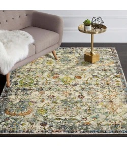 LR Home Gala Gray GALAC 6ft. x 9ft. Rectangle Rug