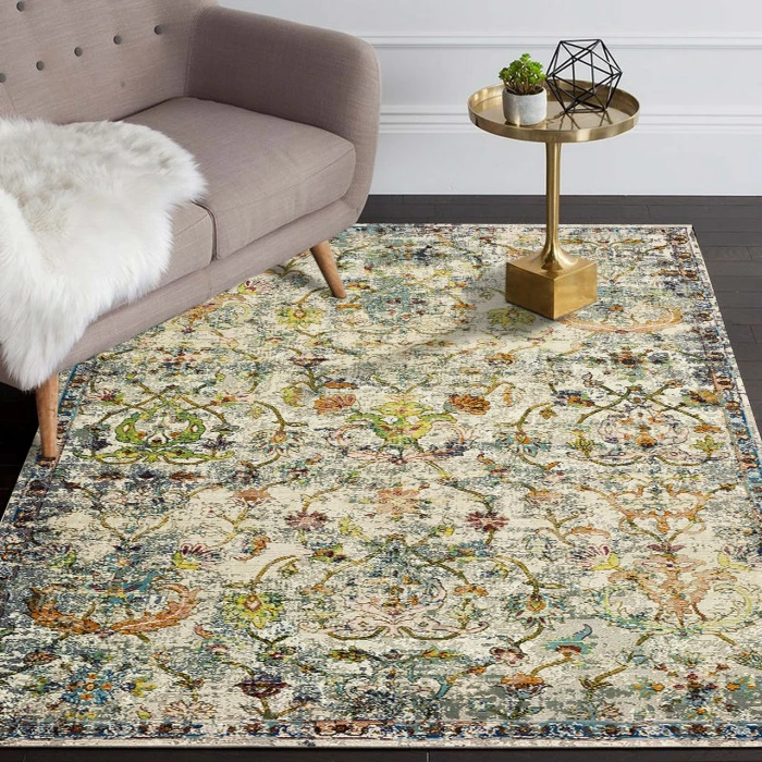 Rugs Town Gray GALAC 6ft. x 9ft. Rectangle Rug