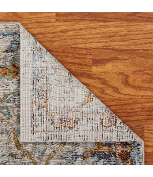 LR Home Gala Gray GALAC 1ft.10in. x 3ft. Rectangle Rug