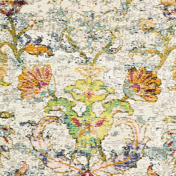 Rugs Town 81271 Green/ Multi 7ft. 9in. X 9ft. 9in. Rect. Rug