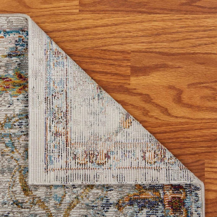 Rugs Town 81271 Green/ Multi 7ft. 9in. X 9ft. 9in. Rect. Rug