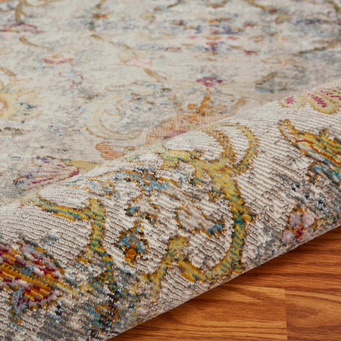 Rugs Town 81271 Green/ Multi 7ft. 9in. X 9ft. 9in. Rect. Rug