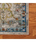 LR Home GALA 81271 Green/ Multi 7'9" X 9'9 Rect. Rug