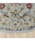 LR Home Gala Gray GALAC 7ft.6in. Round Rug