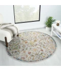 LR Home Gala Gray GALAC 7ft.6in. Round Rug