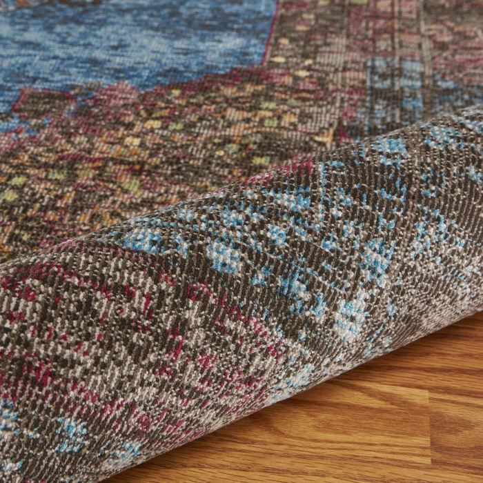 Rugs Town Blue GALAC 1ft.10in. x 3ft. Rectangle Rug