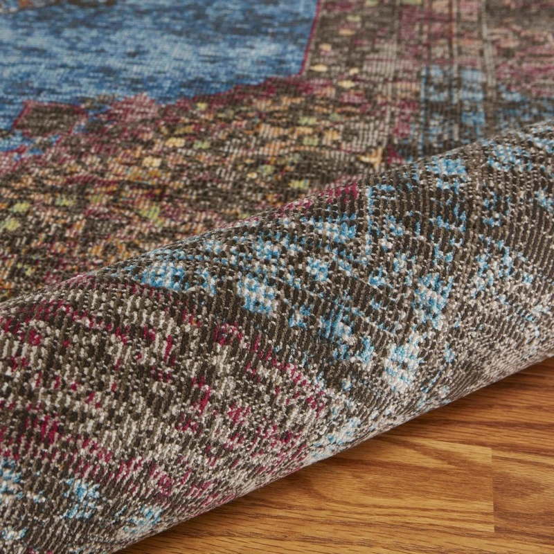 Rugs Town Blue GALAC 1ft.10in. x 3ft. Rectangle Rug