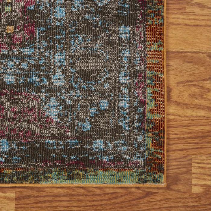 Rugs Town Blue GALAC 1ft.10in. x 3ft. Rectangle Rug