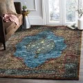 Rugs Town Blue GALAC 1ft.10in. x 3ft. Rectangle Rug