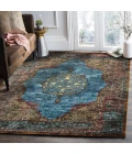 LR Home Gala Blue GALAC 1ft.10in. x 3ft. Rectangle Rug