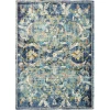 LR Home Gala Blue GALAC 1ft.10in. x 3ft. Rectangle Rug