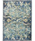 LR Home Gala Blue GALAC 6ft. x 9ft. Rectangle Rug