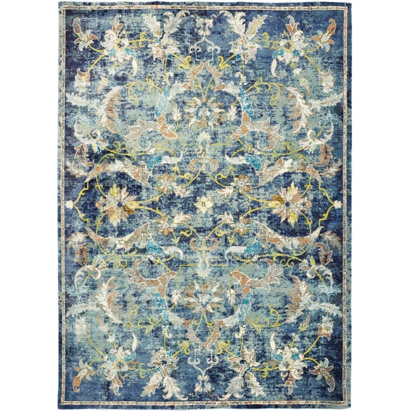 Rugs Town Blue GALAC 1ft.10in. x 3ft. Rectangle Rug