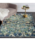 LR Home Gala Blue GALAC 6ft. x 9ft. Rectangle Rug