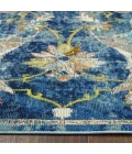 LR Home Gala Blue GALAC 6ft. x 9ft. Rectangle Rug