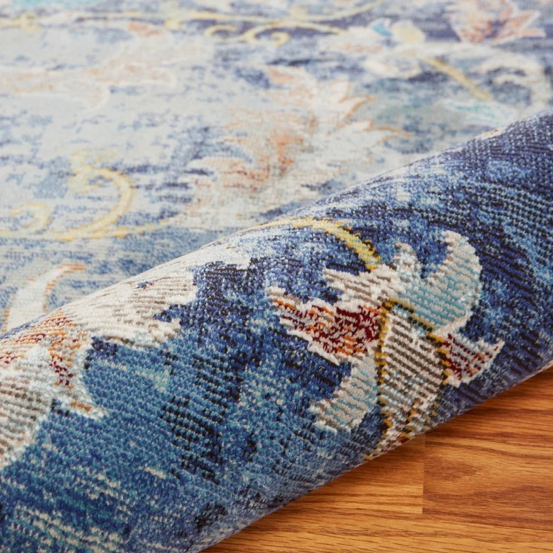 Rugs Town Blue GALAC 1ft.10in. x 3ft. Rectangle Rug