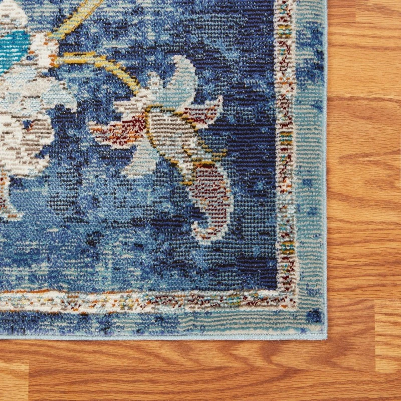 Rugs Town Blue GALAC 1ft.10in. x 3ft. Rectangle Rug