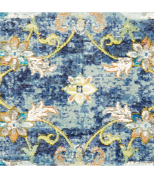 LR Home Gala Blue GALAC 6ft. x 9ft. Rectangle Rug