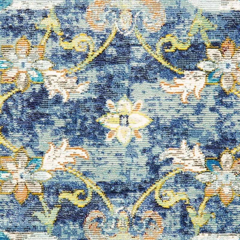 Rugs Town Blue GALAC 1ft.10in. x 3ft. Rectangle Rug