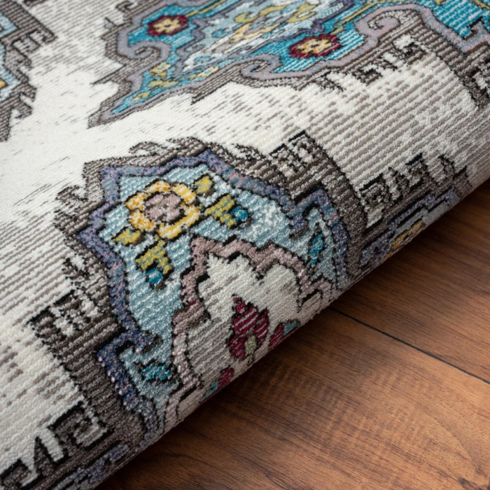 Rugs Town Multicolored GALAC 7ft.6in. x 9ft.6in. Rectangle Rug