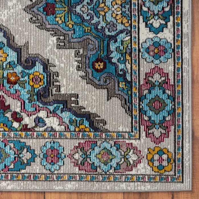 Rugs Town Multicolored GALAC 7ft.6in. x 9ft.6in. Rectangle Rug