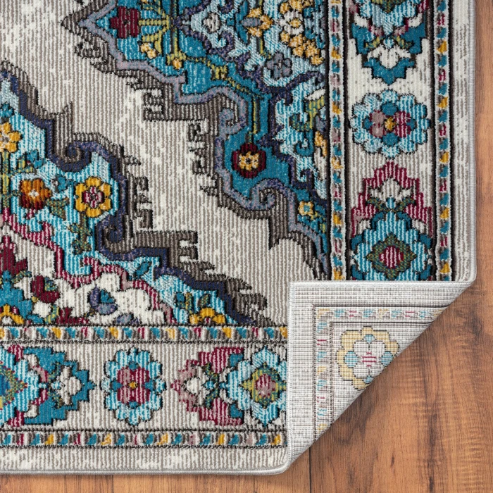 Rugs Town Multicolored GALAC 7ft.6in. x 9ft.6in. Rectangle Rug