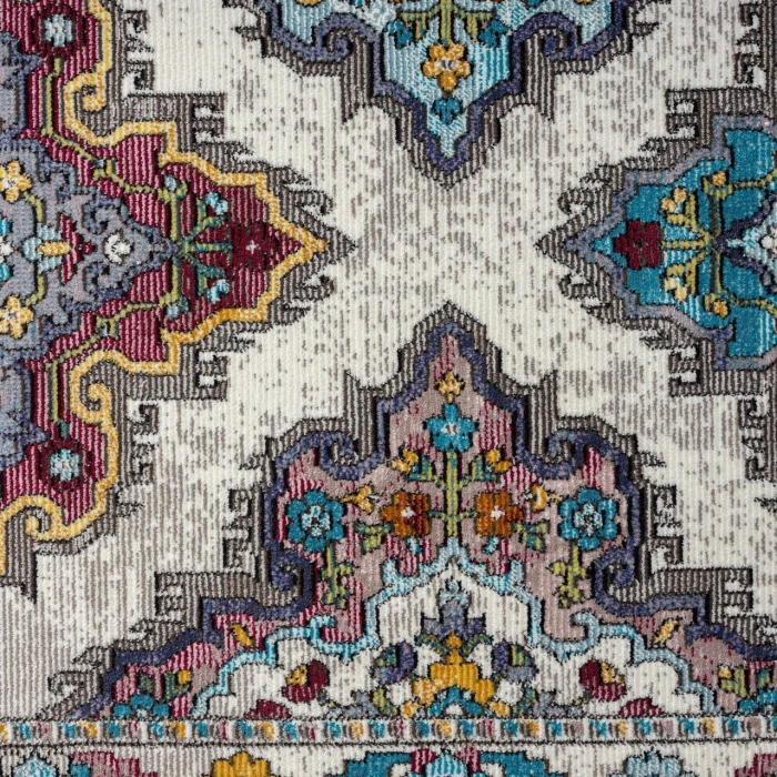 Rugs Town Multicolored GALAC 7ft.6in. x 9ft.6in. Rectangle Rug